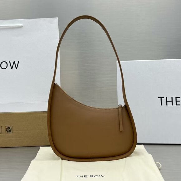 THE ROW Shoes - THE ROW Half Moon leather shoulder bag